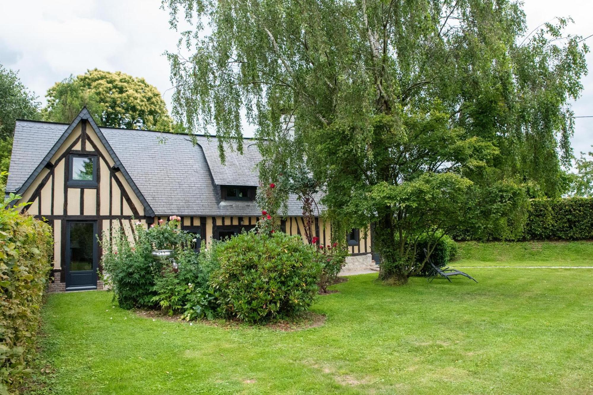 L'Aube Normande Villequier Exterior foto