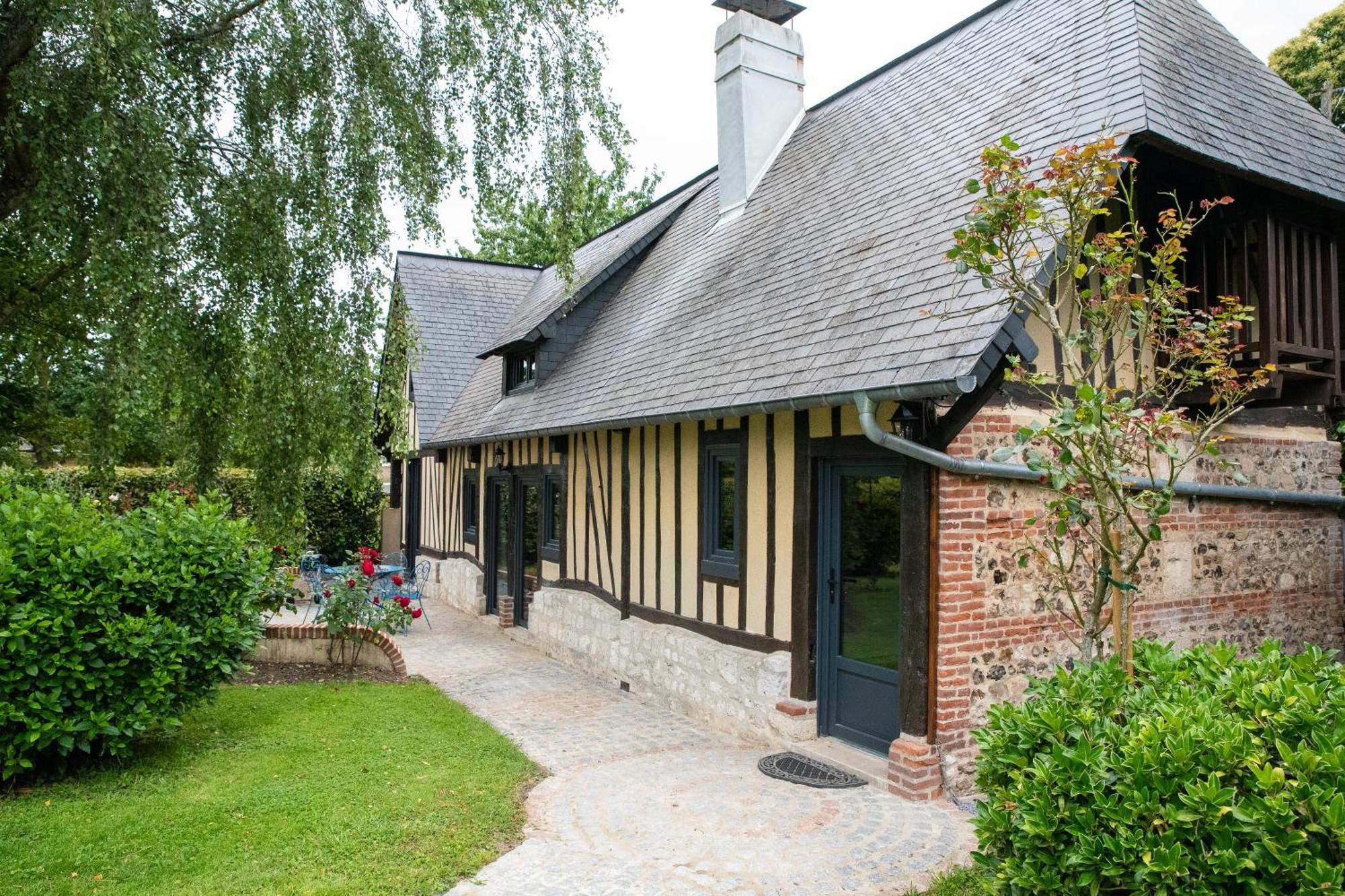 L'Aube Normande Villequier Exterior foto